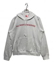 DIESEL（ディーゼル）の古着「プルオーバーパーカー」｜ホワイト
