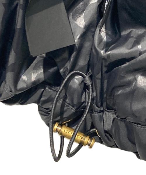 COACH（コーチ）COACH (コーチ) ダウン パッファー ベスト ブラック サイズ:Sの古着・服飾アイテム