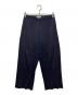 PLEATS PLEASE（プリーツプリーズ）の古着「プリーツパンツ」｜ネイビー