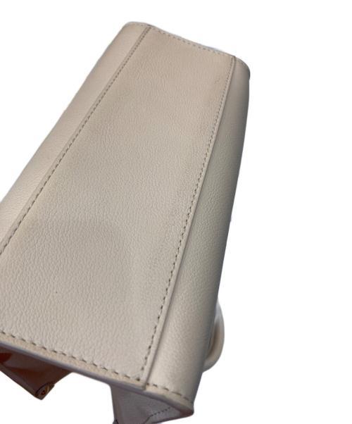 LOUIS VUITTON（ルイ ヴィトン）LOUIS VUITTON (ルイ ヴィトン) ハンドバッグ アイボリーの古着・服飾アイテム