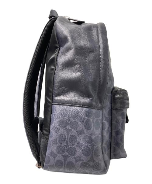 COACH（コーチ）COACH (コーチ) シグネチャーリュック ネイビーの古着・服飾アイテム