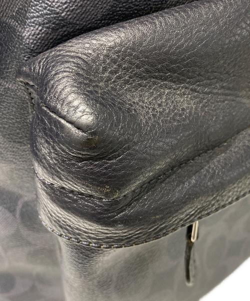 COACH（コーチ）COACH (コーチ) シグネチャーリュック ネイビーの古着・服飾アイテム