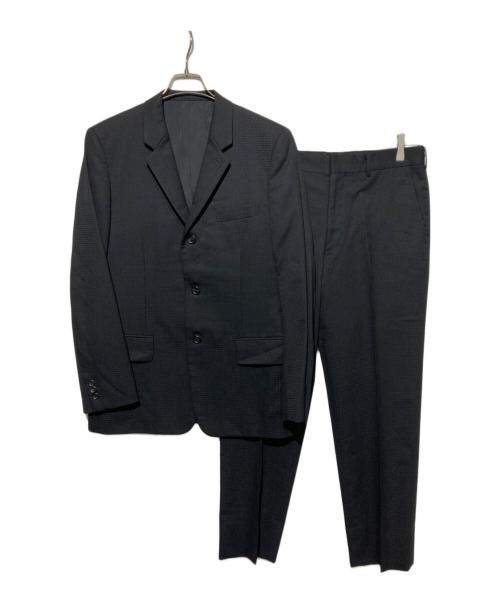 COMME des GARCONS HOMME DEUX（コムデギャルソン オム ドゥ）COMME des GARCONS HOMME DEUX (コムデギャルソン オム ドゥ) セットアップスーツ ブラック サイズ:Sの古着・服飾アイテム