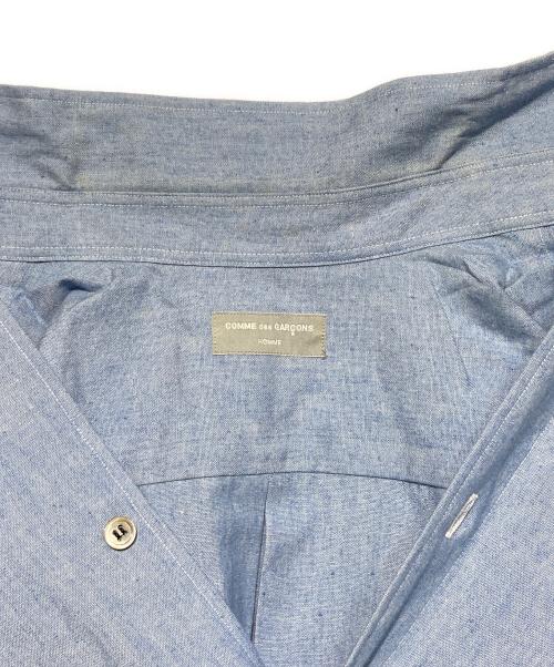 COMME des GARCONS HOMME（コムデギャルソン オム）COMME des GARCONS HOMME (コムデギャルソン オム) シャツ ブルー サイズ:-の古着・服飾アイテム