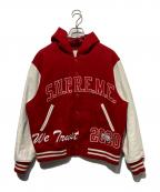SUPREMEシュプリーム）の古着「King Hooded Varsity Jacket」｜レッド