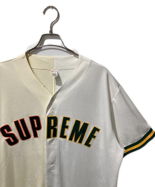 SUPREME（シュプリーム）SUPREME (シュプリーム) 21SS Dont hate baseball jersey アイボリー×ホワイト サイズ:Lの古着・服飾アイテム