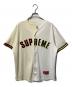 SUPREME（シュプリーム）の古着「21SS Dont hate baseball jersey」｜アイボリー×ホワイト