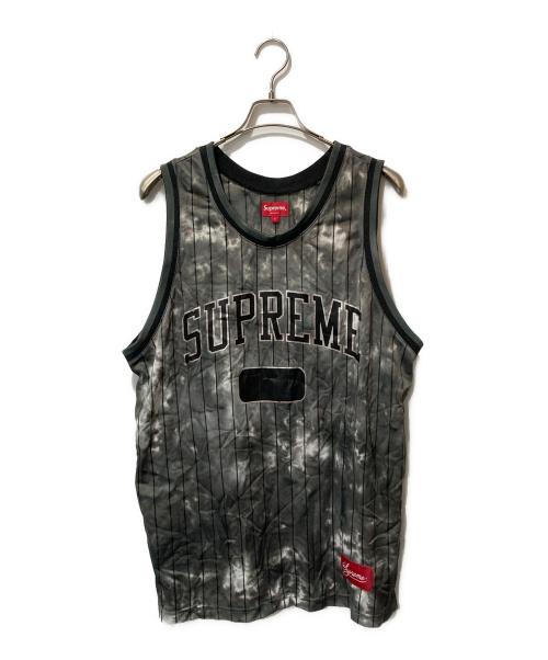 SUPREME（シュプリーム）Supreme (シュプリーム) Dyed Basketball Jersey グレー サイズ:Lの古着・服飾アイテム
