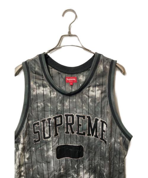 SUPREME（シュプリーム）Supreme (シュプリーム) Dyed Basketball Jersey グレー サイズ:Lの古着・服飾アイテム