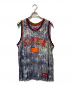 SUPREMEシュプリーム）の古着「Dyed Basketball Jersey」｜グレー