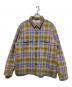Supreme（シュプリーム）の古着「22FW shearling lined flannel shirt」｜パープル
