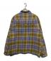 Supreme (シュプリーム) 22FW shearling lined flannel shirt パープル サイズ:L：13000円