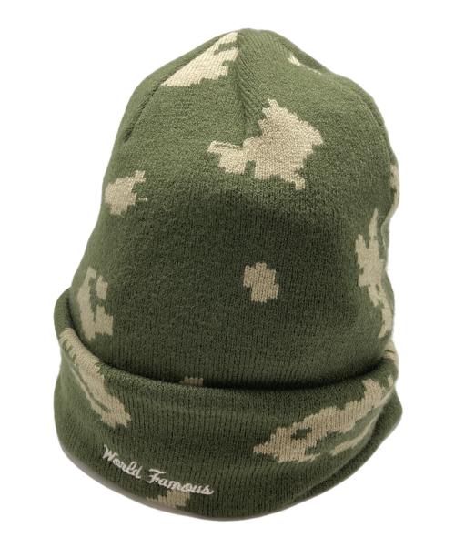 SUPREME（シュプリーム）Supreme (シュプリーム) New Era (ニューエラ) 21AW Box Logo Beanie グリーンの古着・服飾アイテム