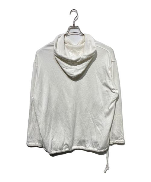 AURALEE（オーラリー）AURALEE (オーラリー) LIGHT FLOWY SWEAT PARKA ホワイト サイズ:5の古着・服飾アイテム