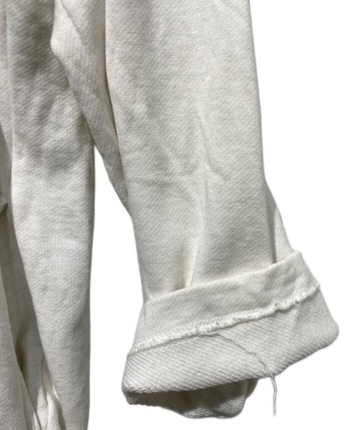 AURALEE（オーラリー）AURALEE (オーラリー) LIGHT FLOWY SWEAT PARKA ホワイト サイズ:5の古着・服飾アイテム