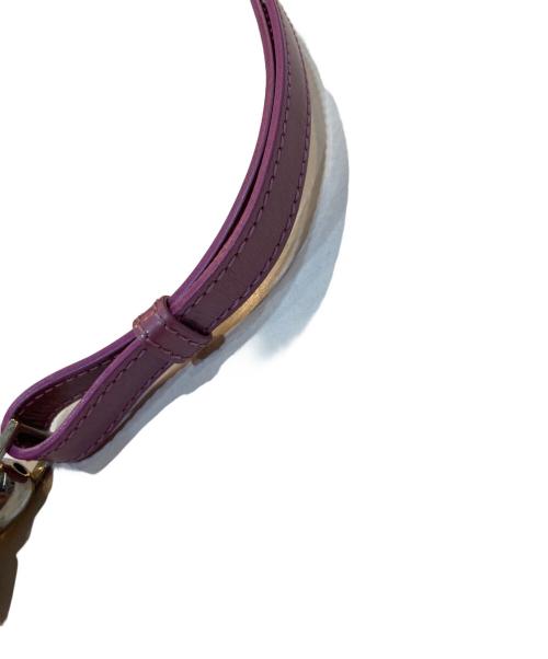 Christian Dior（クリスチャン ディオール）Christian Dior (クリスチャン ディオール) マリスパール ワンショルダーバッグ グリーン×ピンクの古着・服飾アイテム