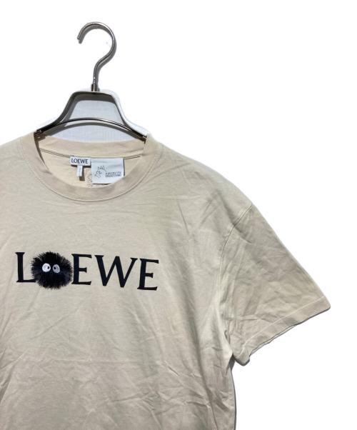 LOEWE（ロエベ）LOEWE (ロエベ) まっくろくろすけ Tシャツ ベージュ サイズ:Sの古着・服飾アイテム
