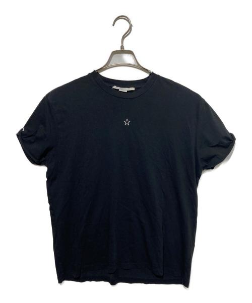 STELLA McCARTNEY（ステラマッカートニー）STELLA McCARTNEY (ステラマッカートニー) スター刺繍Tシャツ ブラック サイズ:40の古着・服飾アイテム
