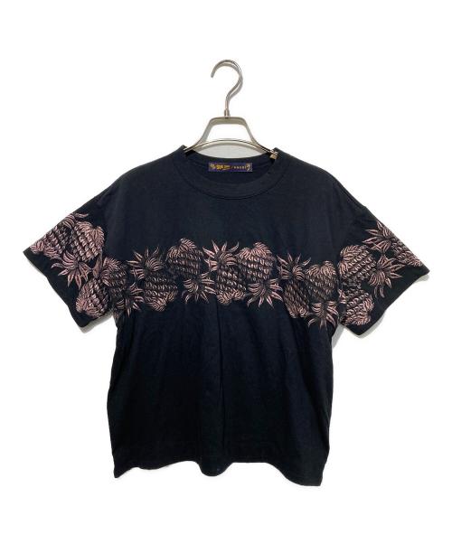 sacai（サカイ）sacai (サカイ) Sun Surf (サンサーフ) サイドジップTシャツ ブラック サイズ:2の古着・服飾アイテム