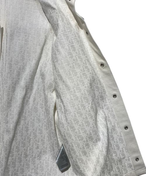 Dior（ディオール）DIOR (ディオール) Kenny Scharf (ケニー・シャーフ) デニムオーバーシャツ ホワイト サイズ:46の古着・服飾アイテム