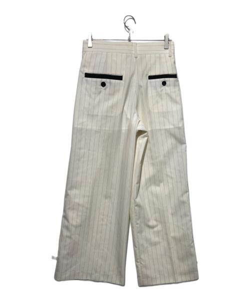sacai（サカイ）sacai (サカイ) Suiting Pants ホワイト サイズ:2の古着・服飾アイテム