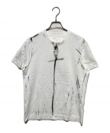 GIVENCHY（ジバンシィ）の古着「トロンプルイユ エフェクト T シャツ」｜ホワイト