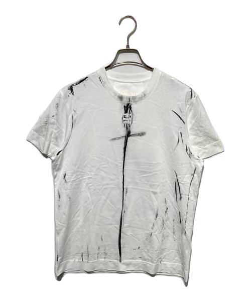 GIVENCHY（ジバンシィ）GIVENCHY (ジバンシィ) トロンプルイユ エフェクト T シャツ ホワイト サイズ:xxsの古着・服飾アイテム