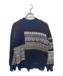 3.1 phillip lim（スリーワンフィリップリム）の古着「ニット」｜ネイビー