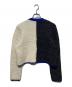 T by ALEXANDER WANG (ティーバイアレキサンダーワン) クロップドニット ホワイト×ブラック サイズ:S：8000円