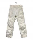 UNION SPECIAL OVERALLSユニオンスペシャルオーバーオールズ）の古着「ダブルニーパンツ」｜ホワイト