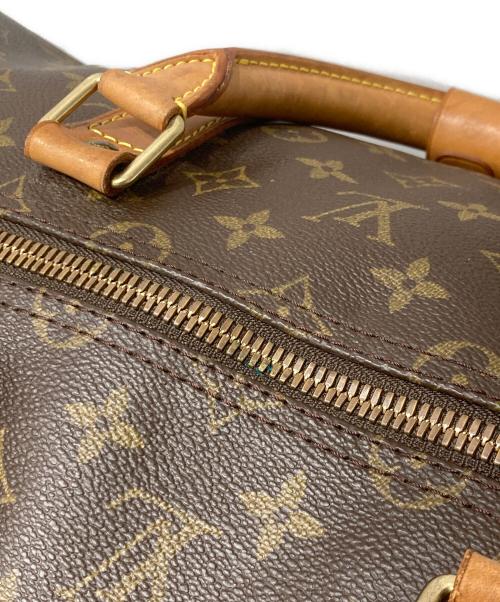 LOUIS VUITTON（ルイ ヴィトン）LOUIS VUITTON (ルイ ヴィトン) キーポル・バンドリエール55 ボストンバッグ ブラウンの古着・服飾アイテム