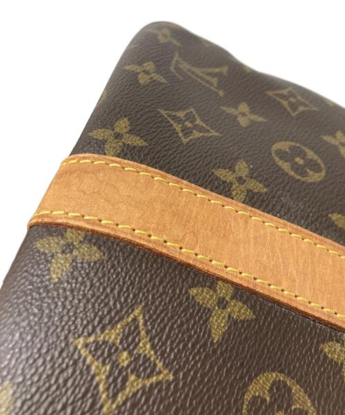 LOUIS VUITTON（ルイ ヴィトン）LOUIS VUITTON (ルイ ヴィトン) キーポル・バンドリエール55 ボストンバッグ ブラウンの古着・服飾アイテム