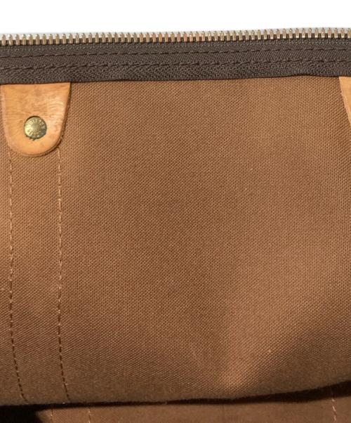LOUIS VUITTON（ルイ ヴィトン）LOUIS VUITTON (ルイ ヴィトン) キーポル・バンドリエール55 ボストンバッグ ブラウンの古着・服飾アイテム
