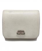 BALENCIAGAバレンシアガ）の古着「BBメタルロゴ 二つ折り財布」