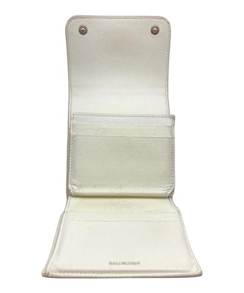 BALENCIAGA（バレンシアガ）BALENCIAGA (バレンシアガ) BBメタルロゴ 二つ折り財布の古着・服飾アイテム