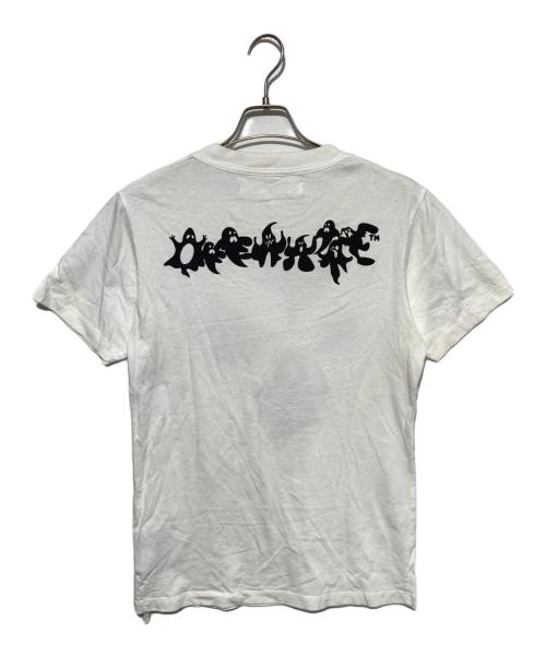 OFFWHITE（オフホワイト）OFFWHITE (オフホワイト) ゴーストプリントTシャツ ホワイト サイズ:Ｓの古着・服飾アイテム