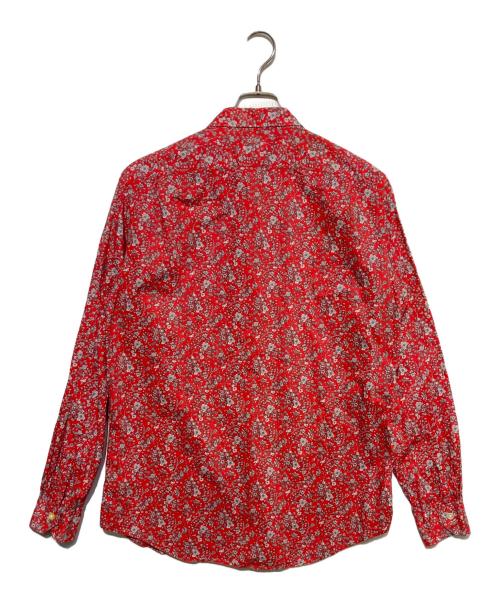 PAUL SMITH（ポールスミス）Paul Smith (ポールスミス) リバティ柄シャツ レッド サイズ:Lの古着・服飾アイテム