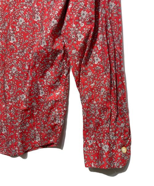 PAUL SMITH（ポールスミス）Paul Smith (ポールスミス) リバティ柄シャツ レッド サイズ:Lの古着・服飾アイテム