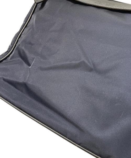 Felisi（フェリージ）Felisi (フェリージ) レザー切替トートバッグ ネイビーの古着・服飾アイテム