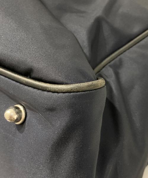 Felisi（フェリージ）Felisi (フェリージ) レザー切替トートバッグ ネイビーの古着・服飾アイテム