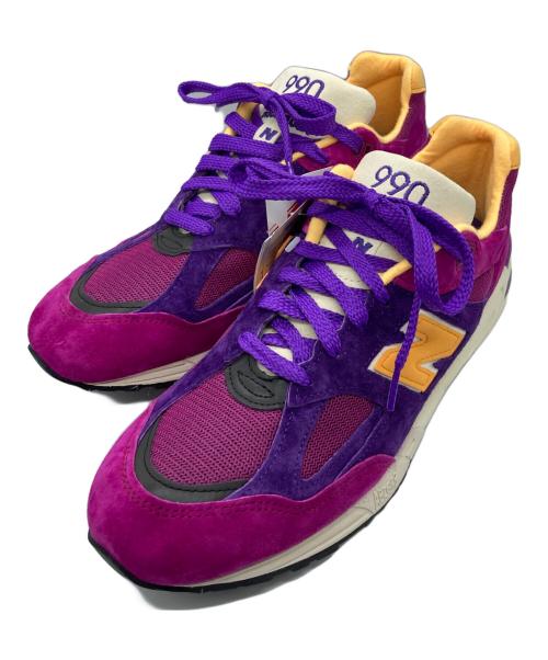 NEW BALANCE（ニューバランス）NEW BALANCE (ニューバランス) ローカットスニーカー パープル サイズ:29 未使用品の古着・服飾アイテム