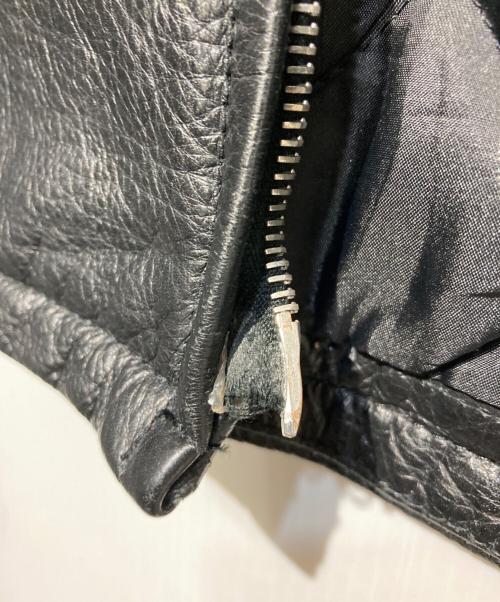 SOPHNET.（ソフネット）SOPHNET. (ソフネット) レザージャケット ブラック サイズ:Lの古着・服飾アイテム