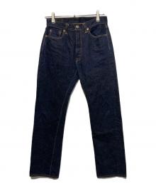 備中倉敷工房（ビッチュウクラシキ）の古着「セルビッチデニムパンツ」｜インディゴ