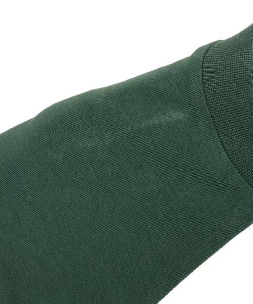 jacquemus（ジャックムス）JACQUEMUS (ジャックムス) ラグランTシャツ ホワイト×グリーン サイズ:XSの古着・服飾アイテム