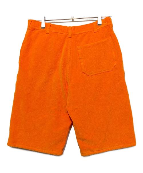 ERL（イーアールエル）ERL (イーアールエル) コーデュロイハーフパンツ オレンジ サイズ:Ｓの古着・服飾アイテム