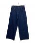 CHARLES JEFFREY LOVERBOY（チャールズ ジェフリー ラバーボーイ）の古着「ワイドデニムパンツ」｜インディゴ