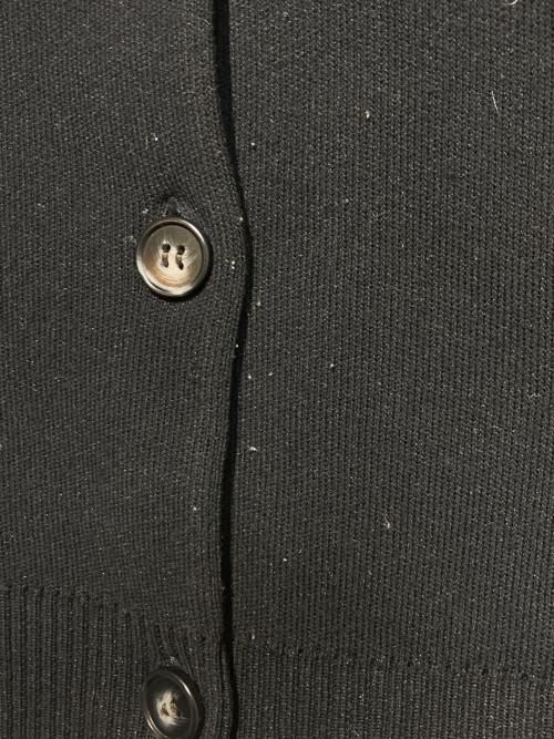 YENN（イエン）YENN (イエン) DOUBLE FACE KNIT VEST ブラック サイズ:Freeの古着・服飾アイテム