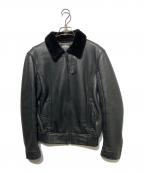 barnabehardyバルナベハーディー）の古着「ムートンジャケット」｜ブラック