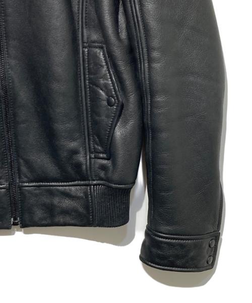 barnabehardy（バルナベハーディー）barnabehardy (バルナベハーディー) ムートンジャケット ブラック サイズ:44の古着・服飾アイテム