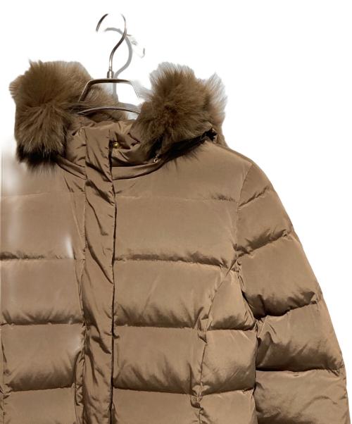 Demi-Luxe Beams（デミルクス ビームス）Demi-Luxe BEAMS (デミルクス ビームス) FOXファーダウン ブラウン サイズ:38の古着・服飾アイテム